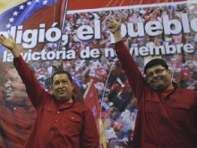 Hugo Cabeza y Presidente Chavez.jpg